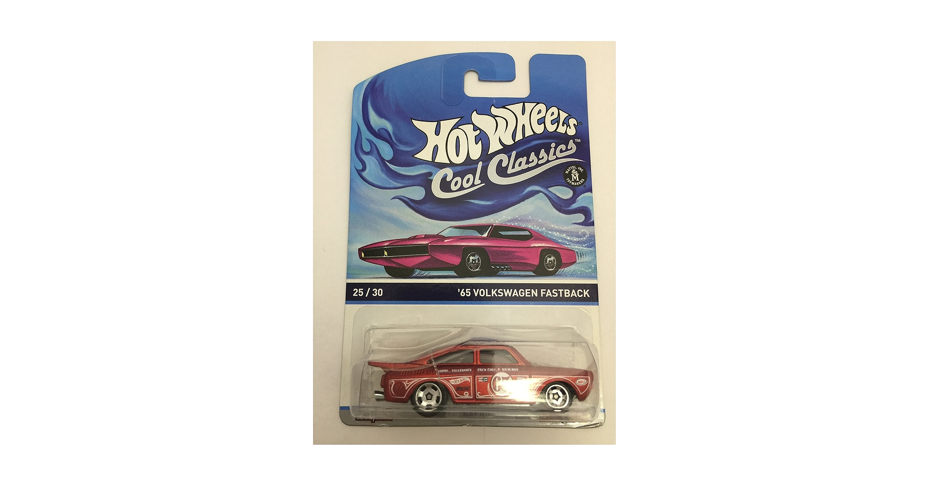Amazon.com: HOT WHEELS COOL CLASSICS '65 VOLKSWAGEN FASTBACK